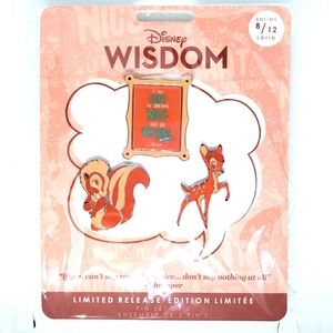 Bambi Disney Wisdom Collection Pin Set
